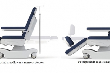 Fotel do dializ DC 04-S - jego funkcje