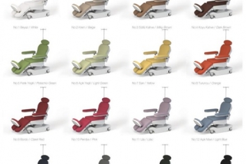 Fotel do dializ DC 04-S - kolorystyka