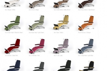 Kolorystyka foteli do dializ DC 14-S