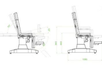 Stół zabiegowy ST 04 - S - 5