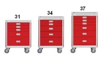 Wózek reanimacyjny MX 31/34/37 EMG