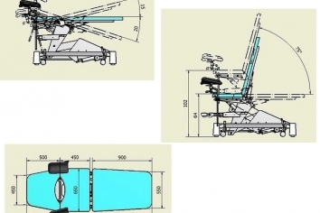 Fotel ginekologiczny FG-R01 - 2