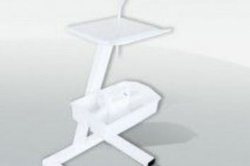 Wózek pod aparat z wysięgnikiem  ( posiada CE ) - 1