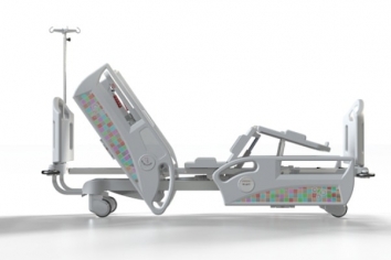 Łóżko szpitalne bariatryczne UNIQUE PLUS 4-segmentowe elektryczne - 1