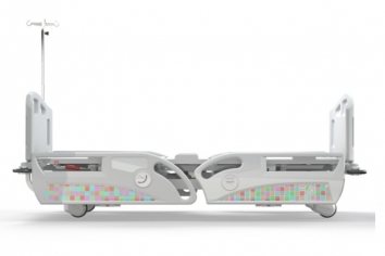 Bariatryczne Łóżko szpitalne UNIQUE PLUS 4-segmentowe elektryczne - 2
