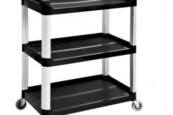 Wózek 3-półkowy z polipropylenu - 1