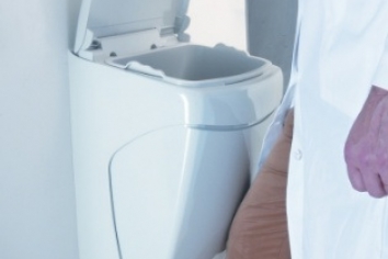 Kosz kolanowy plastikowy