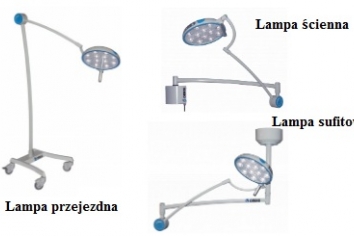 Lampa zabiegowo-operacyjna LED IGLUX 65 000 lux 