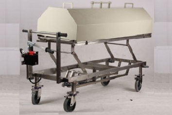 Wózek do przewożenia zwłok  ZTP -2H  pokrywa z polipropylenu