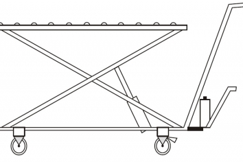 Wózek z podnoszeniem hydraulicznym WZP-3