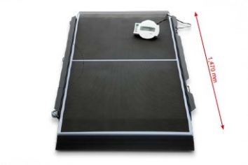 Elektroniczna waga platformowa z innowacyjną funkcją pamięci seca 657