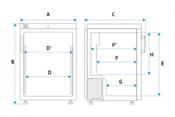 Chłodziarka na leki CHS