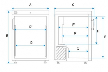 Chłodziarka na leki CHS