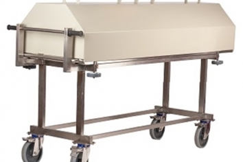 Wózek do przewożenia zwłok  ZT -2  z pokrywą PCV