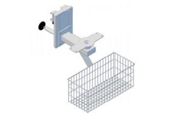 Półka pod kardiomonitor montowana do szyny MODUR