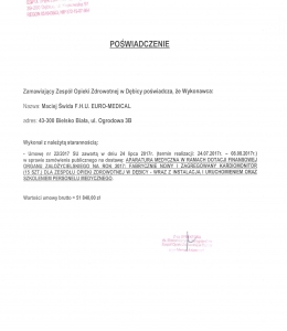 Referencje kardiomonitory